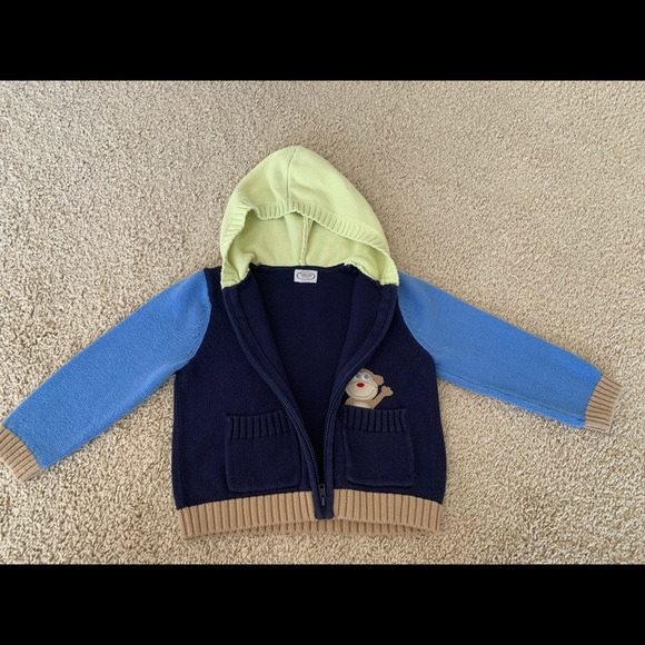Talbots Kids Full Zip Cardigan Sweater. 24 Months - Picture 2 of 5